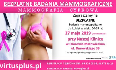 Badania mammograficzne 